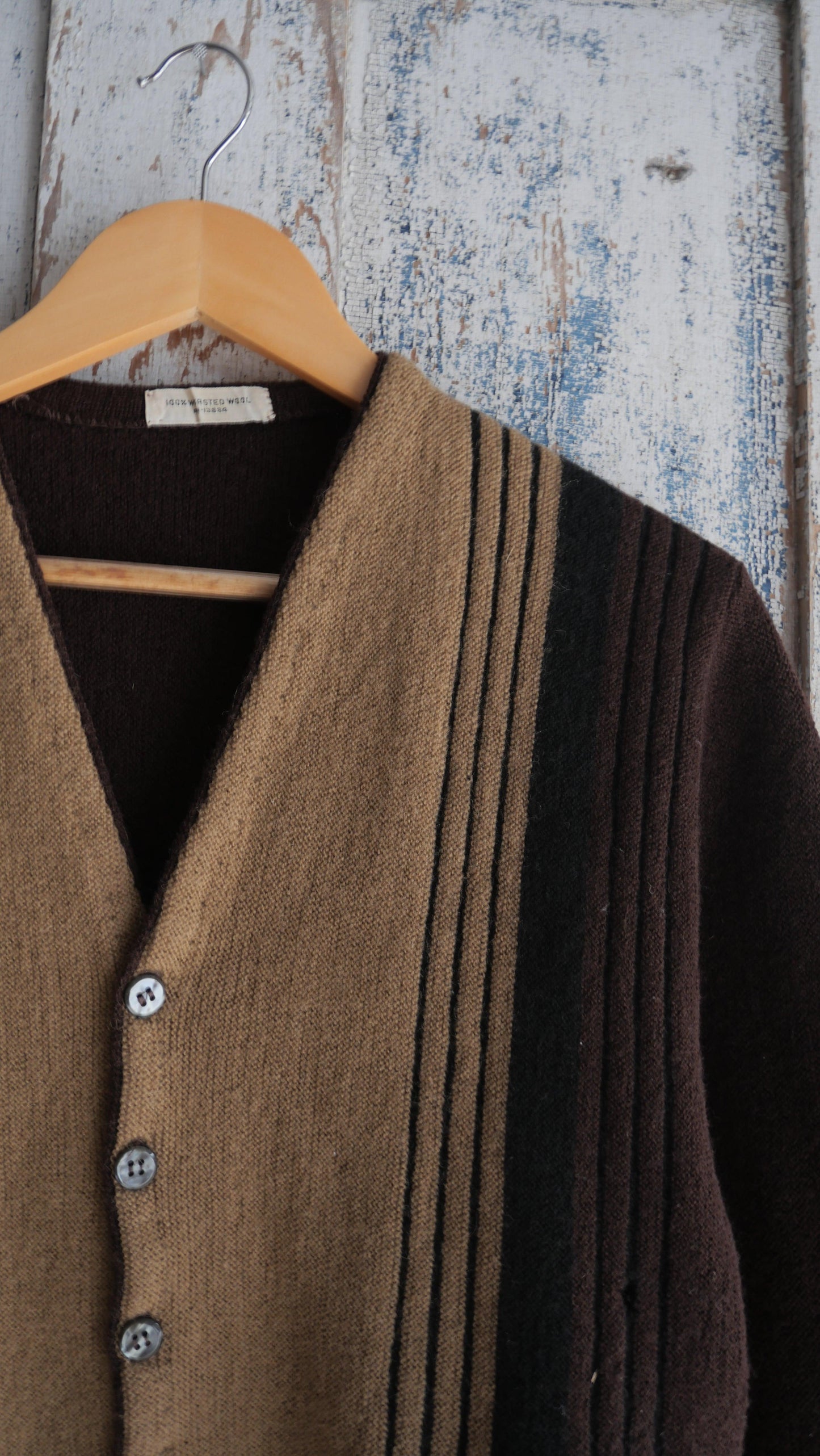1960s Tonal Boxy Cardigan | S