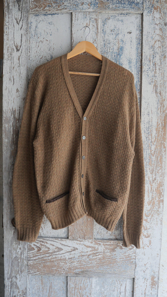 1970s Knit Cardigan | L