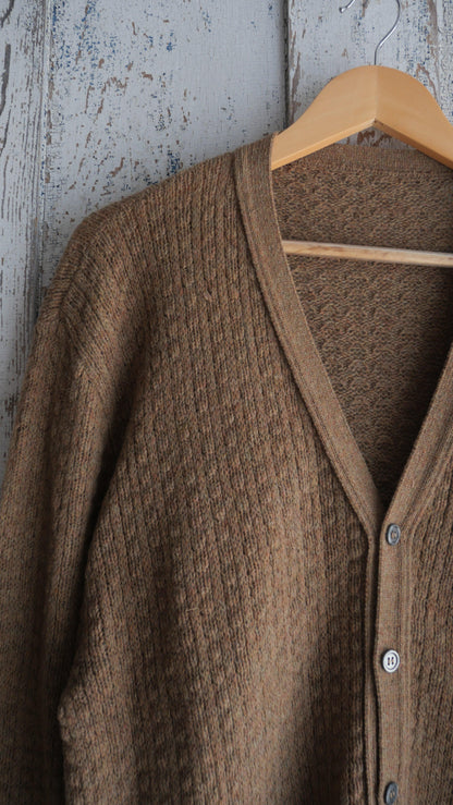 1970s Knit Cardigan | L