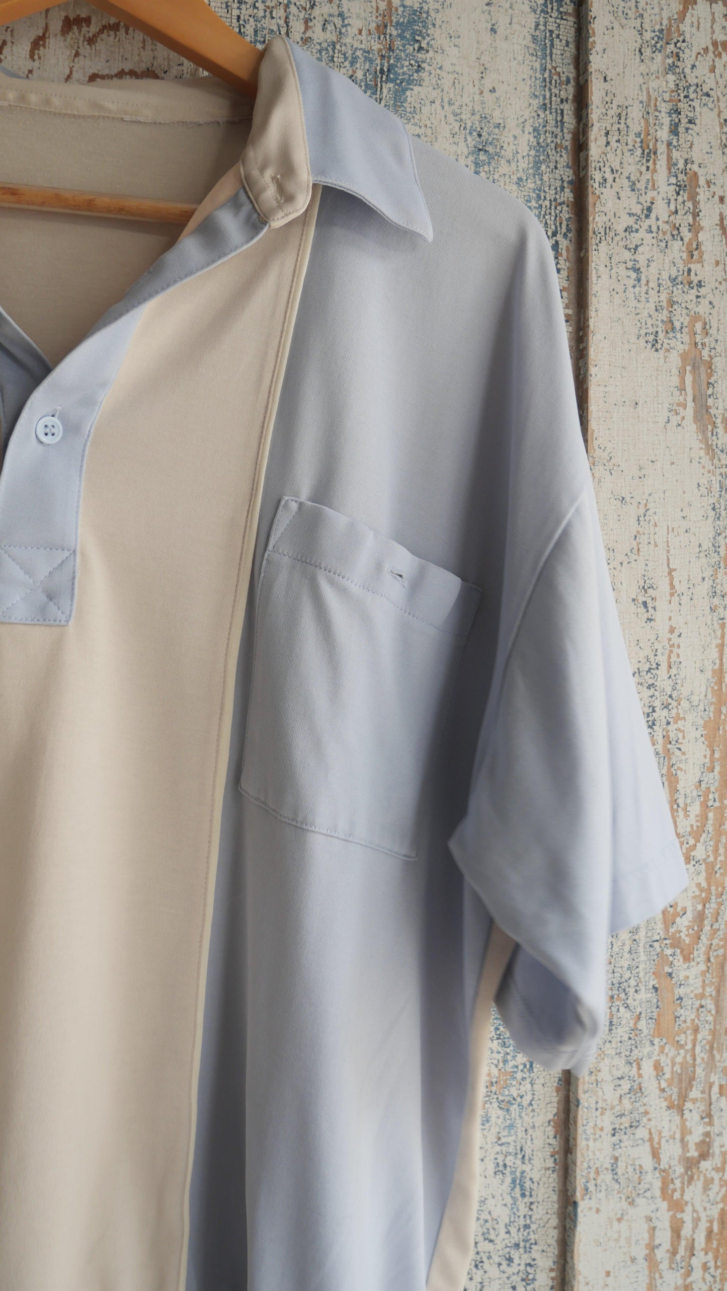 1990s Boxy Bowling Shirt | L