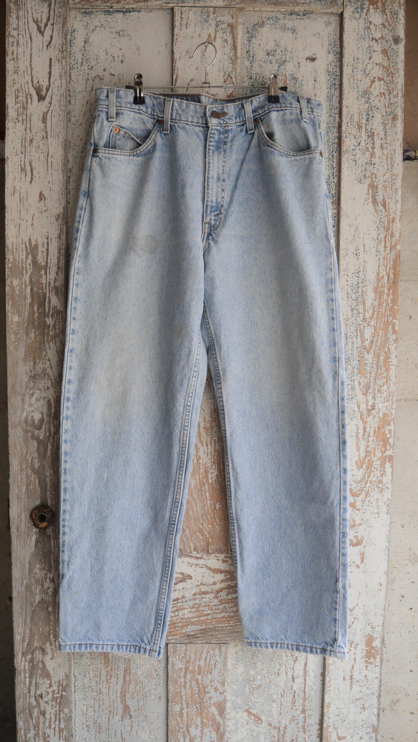 1990s Baggy Light Wash Levi's | 35