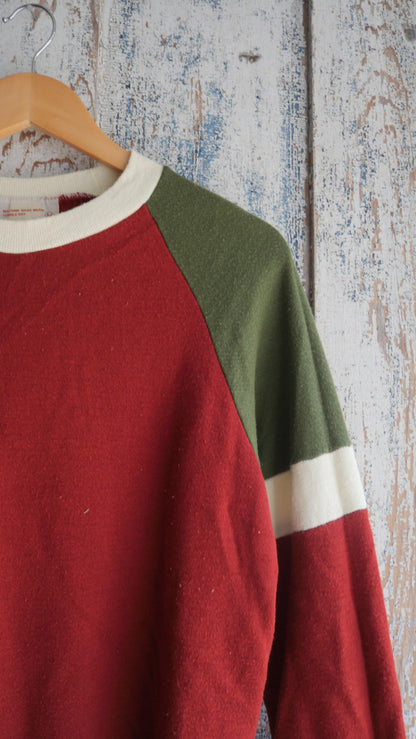 1970s Raglan Crewneck | M