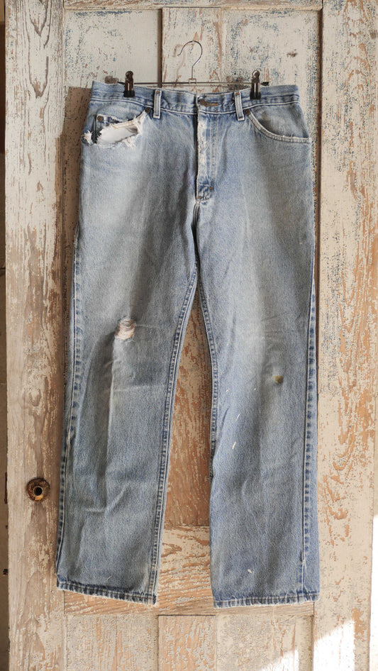 1990s Distressed Lee Denim | 32