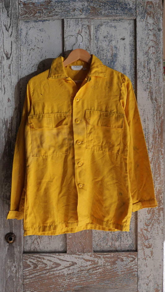 1970s Natural Forest Shirt | M