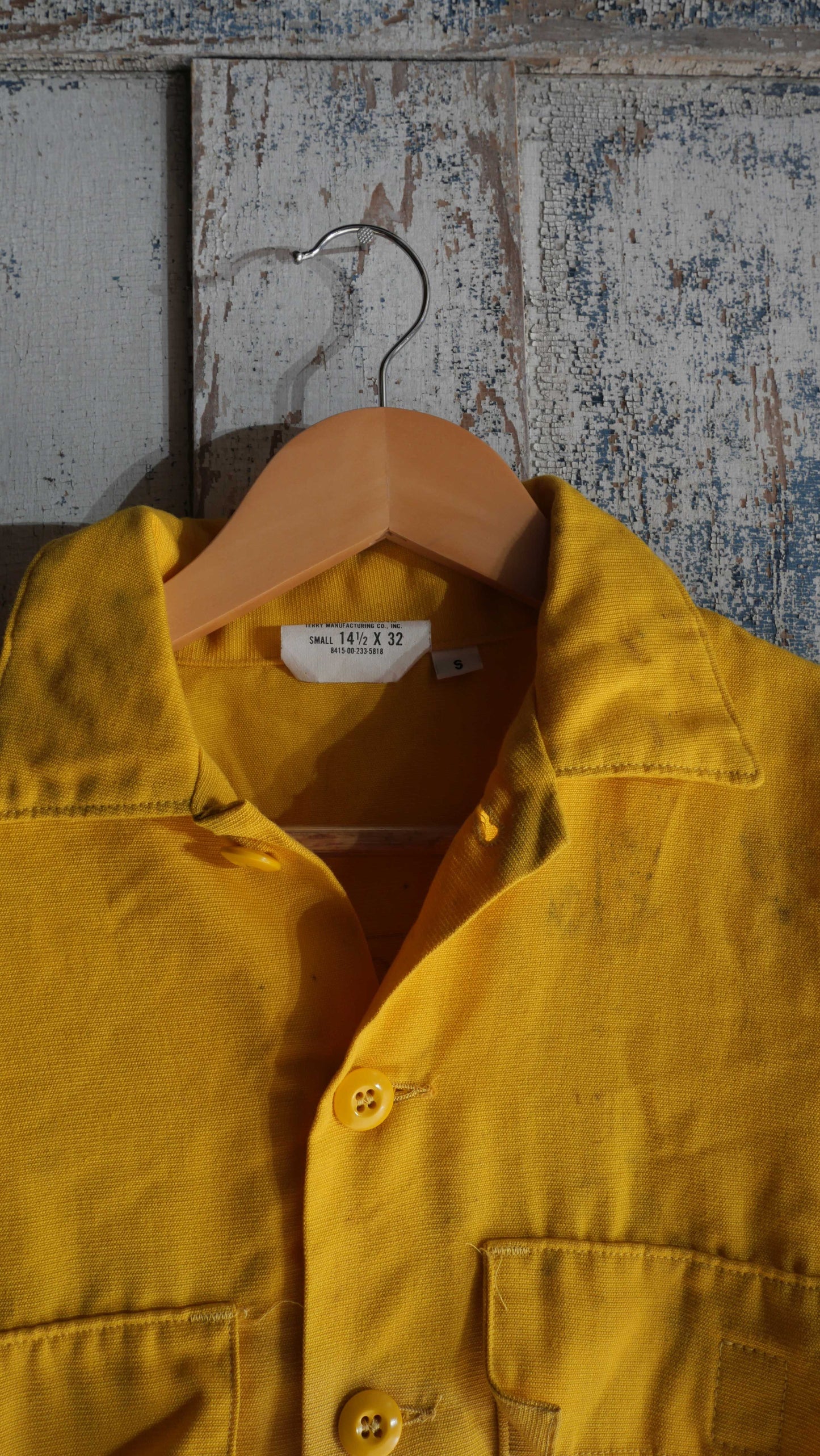 1970s Natural Forest Shirt | M