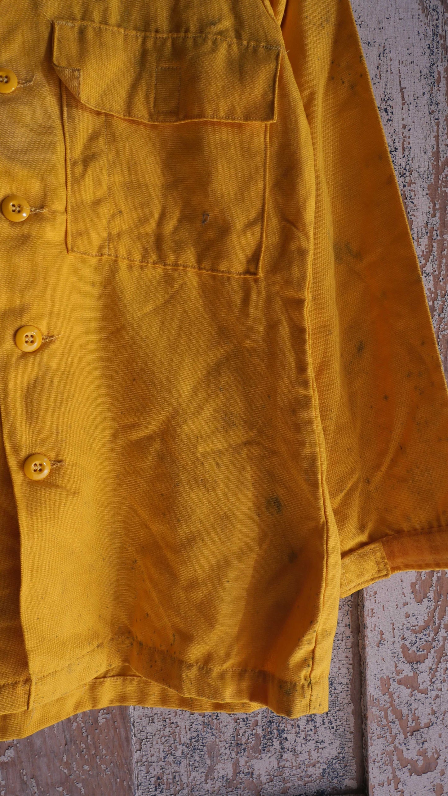 1970s Natural Forest Shirt | M
