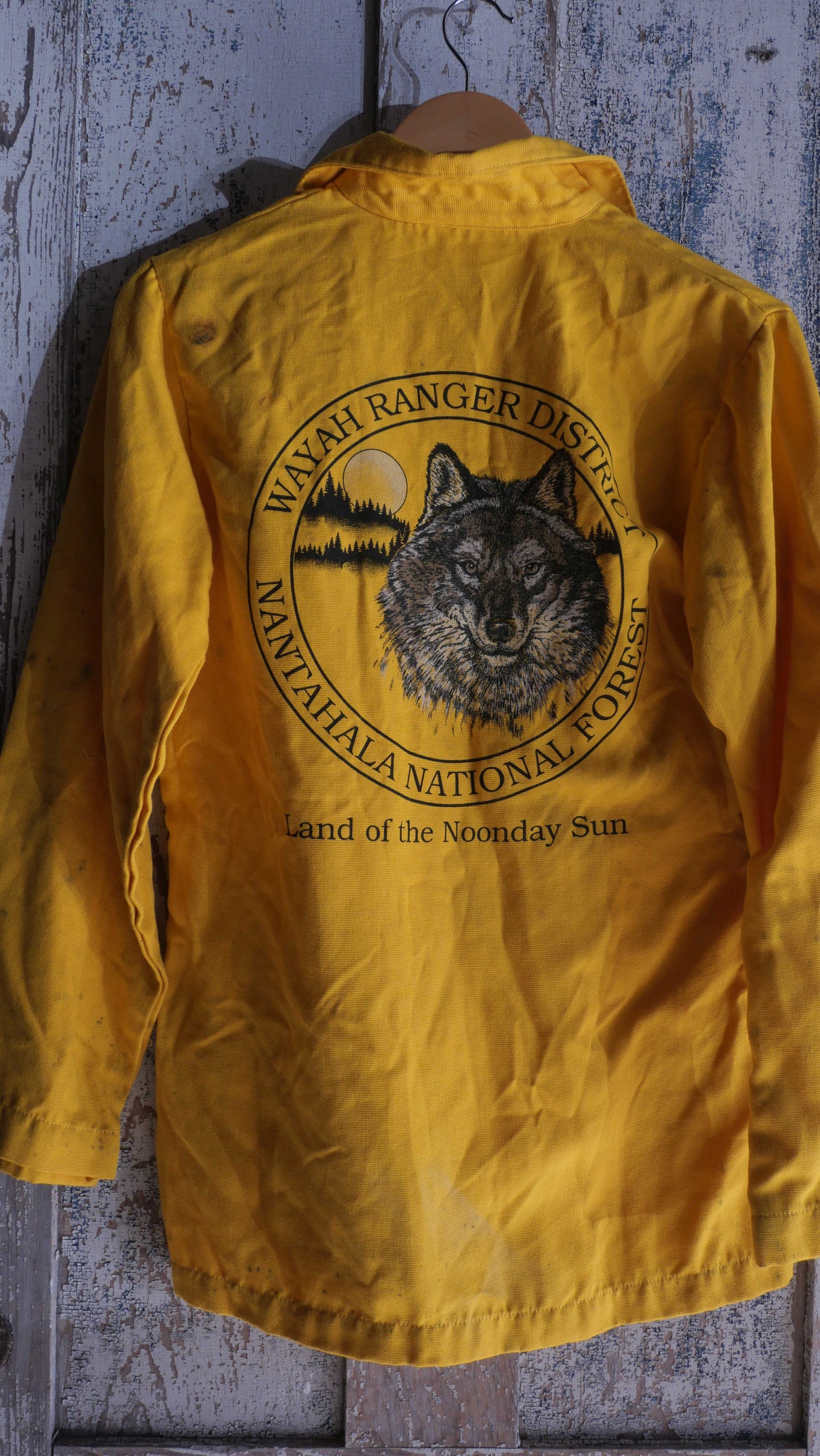 1970s Natural Forest Shirt | M
