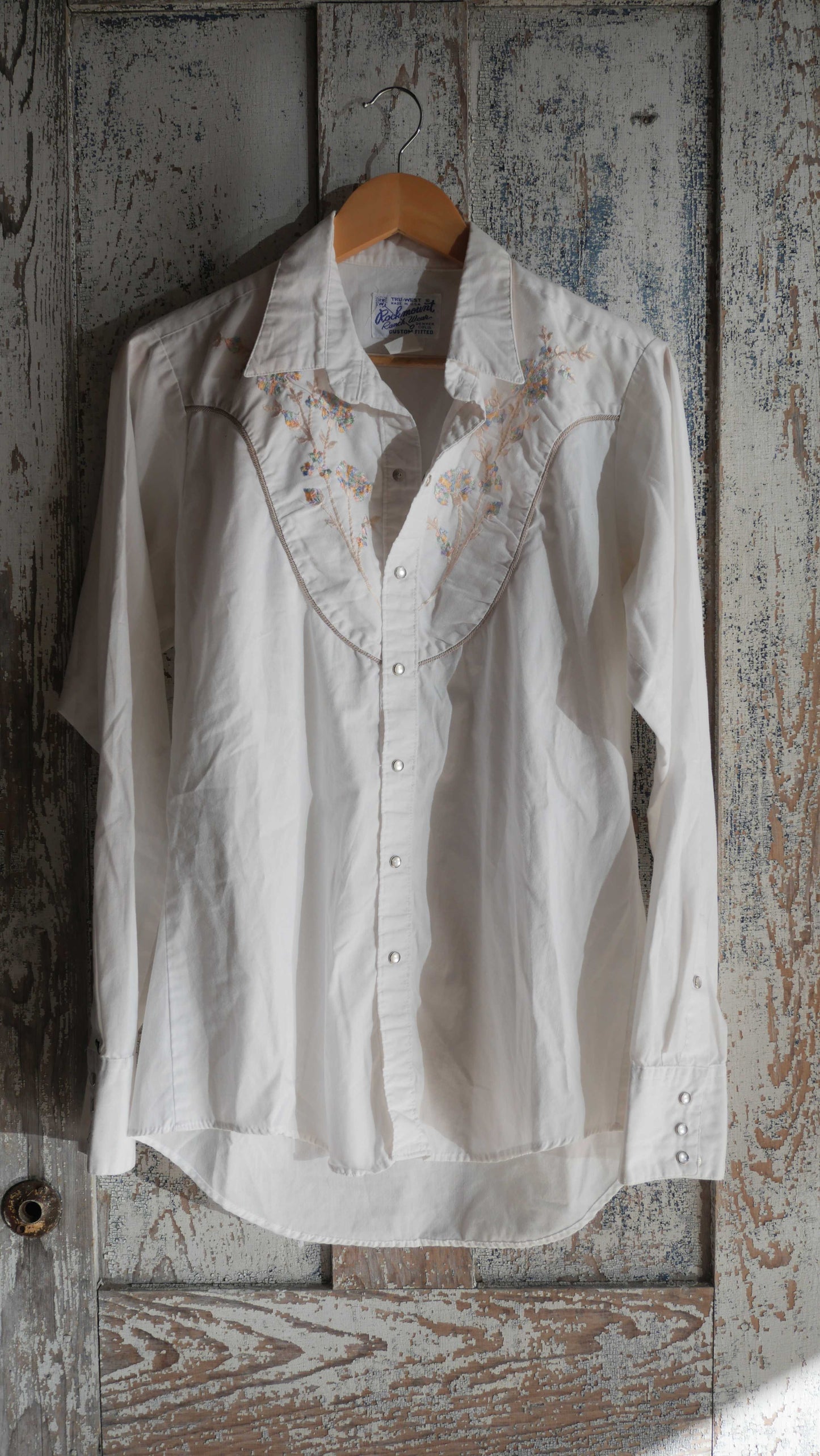 1960s Western Pearl Snap | M