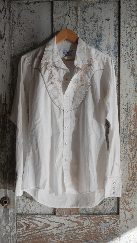 1960s Western Pearl Snap | M