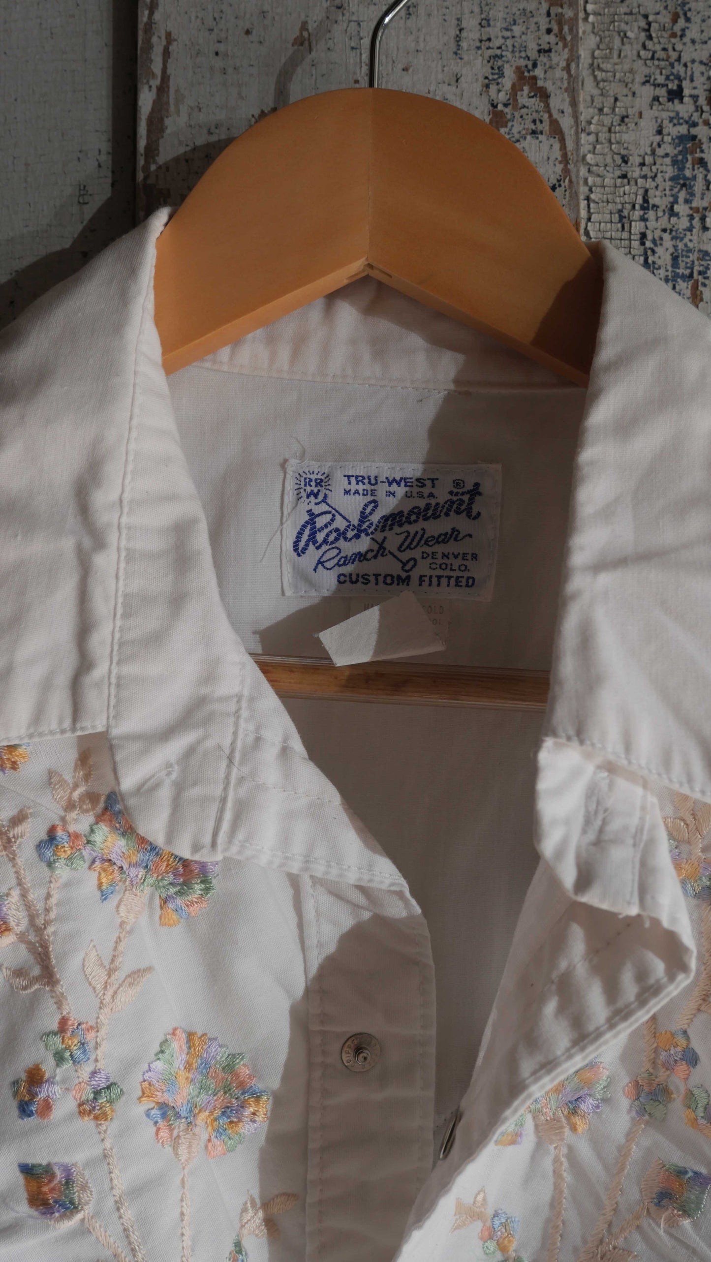 1960s Western Pearl Snap | M