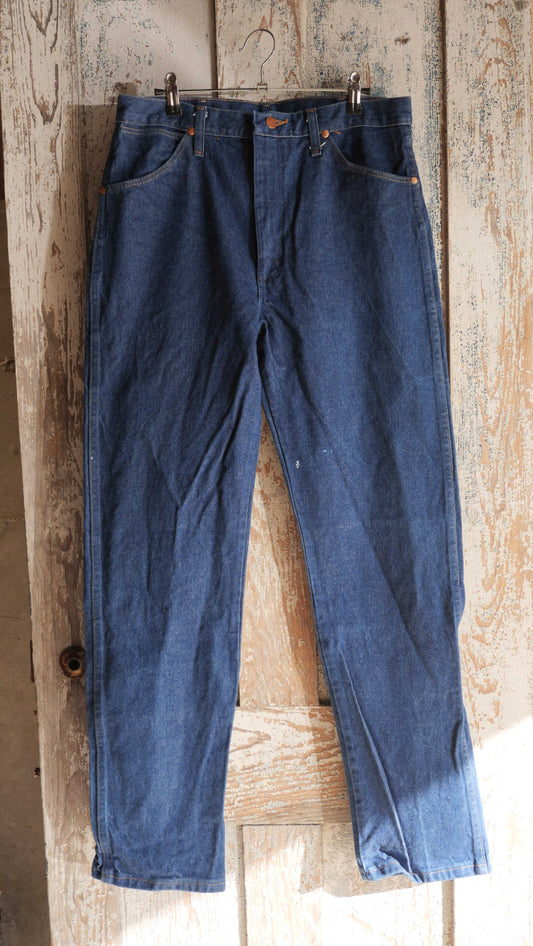 1980s Dark Wash Wrangler Denim | 32