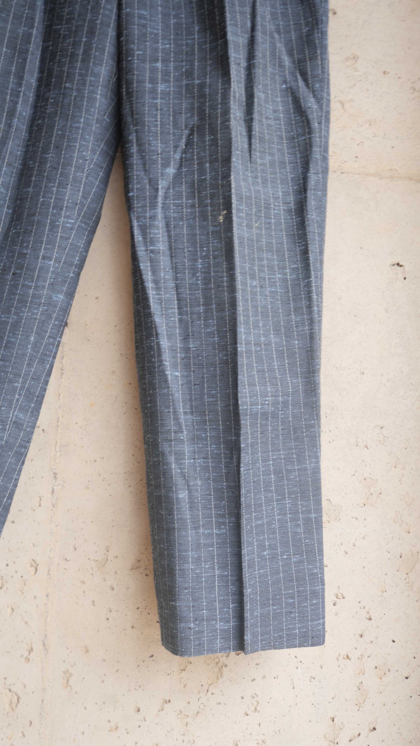 1980s Pin Stripe Slacks | 34