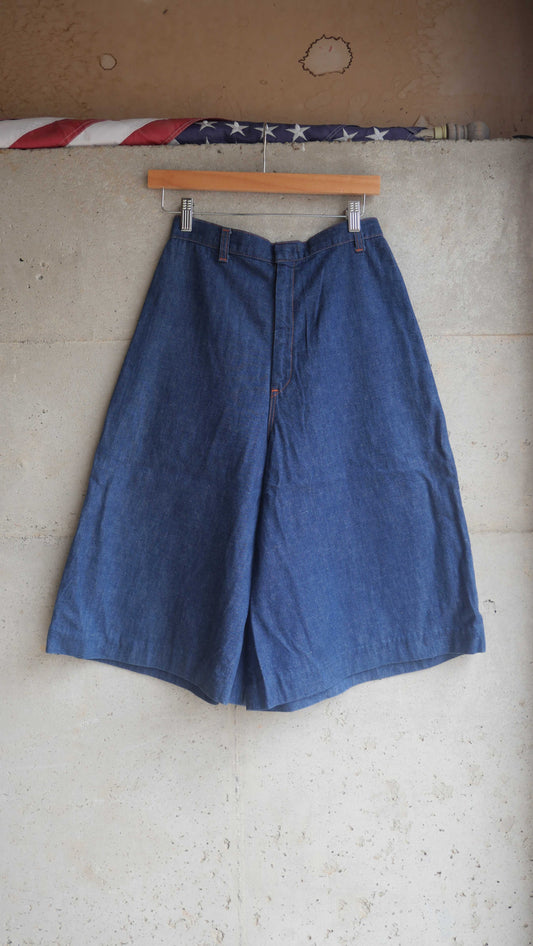 1970s Wide Leg Shorts | 27