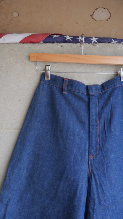 1970s Wide Leg Shorts | 27
