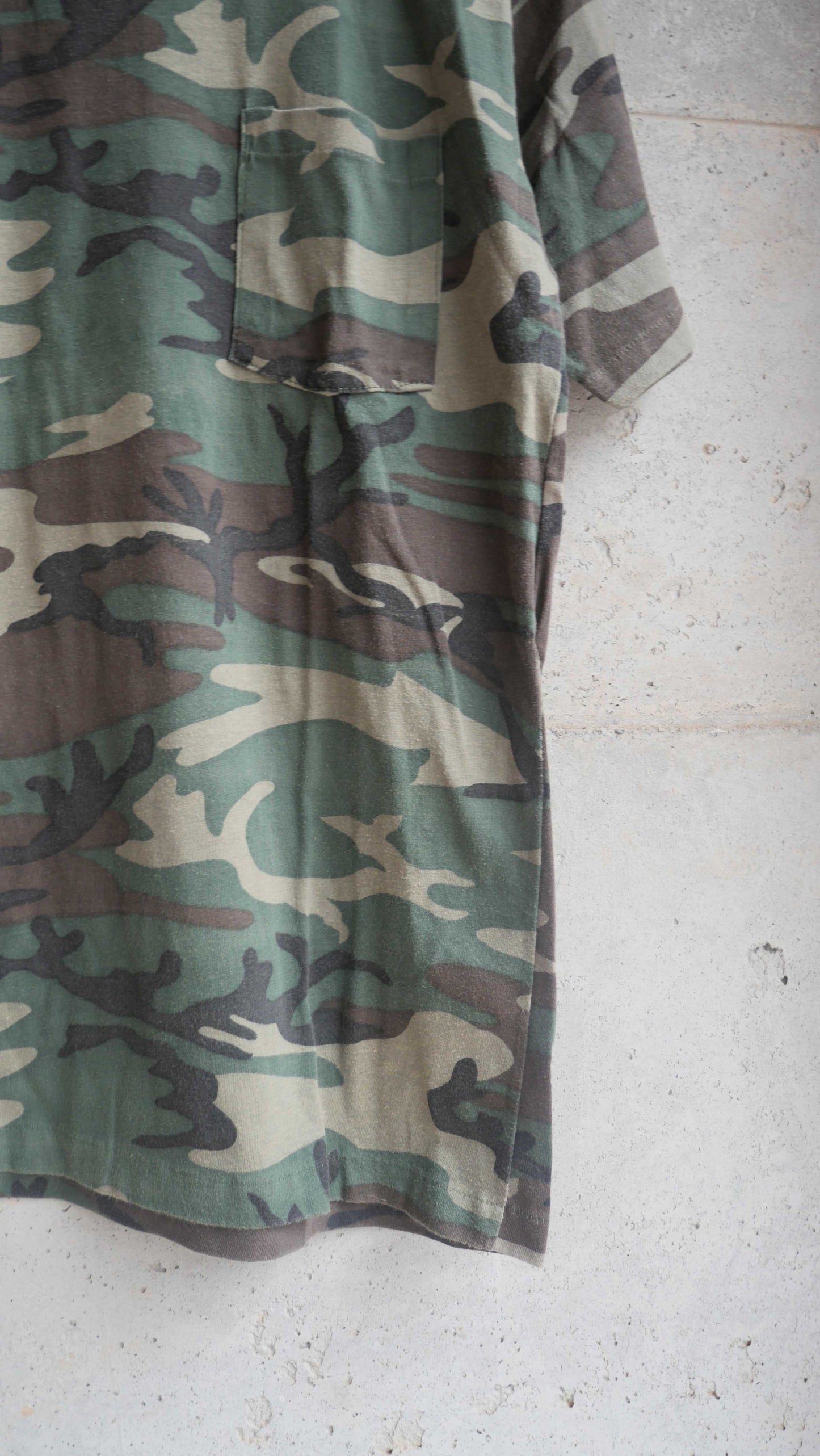 1980s Camo Pocket Tee | M