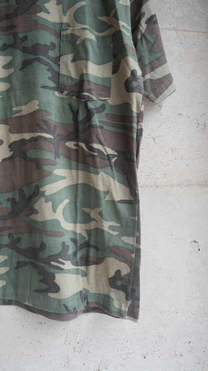 1980s Camo Pocket Tee | M