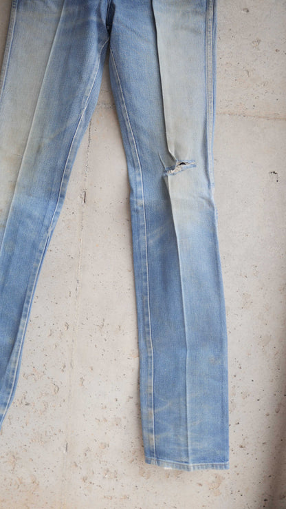 1990s Starched Wrangler Denim | 28