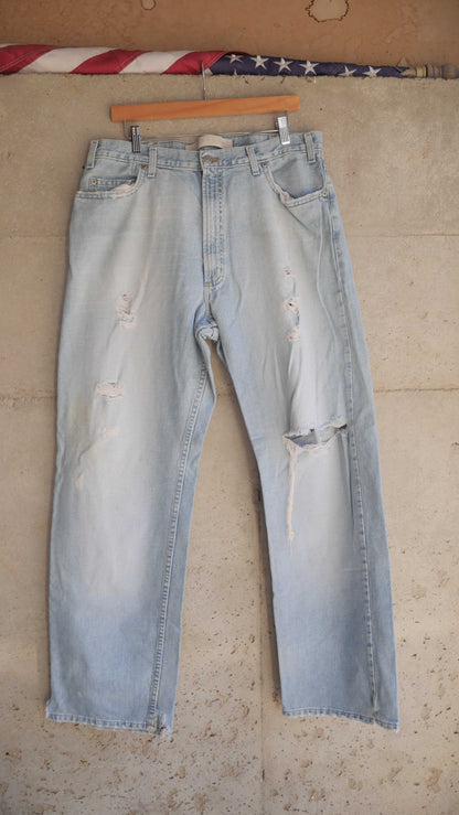 1990s Faded Baggy Jeans | 36