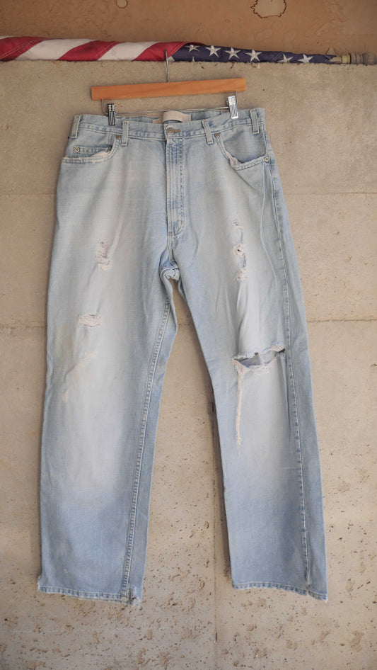 1990s Faded Baggy Jeans | 36