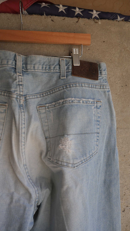 1990s Faded Baggy Jeans | 36