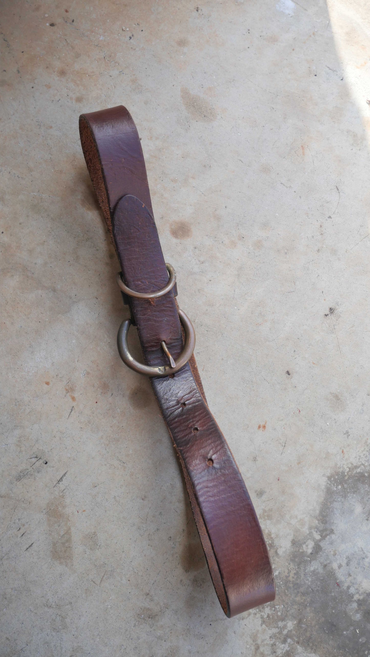 1980s Leather Belt | 28