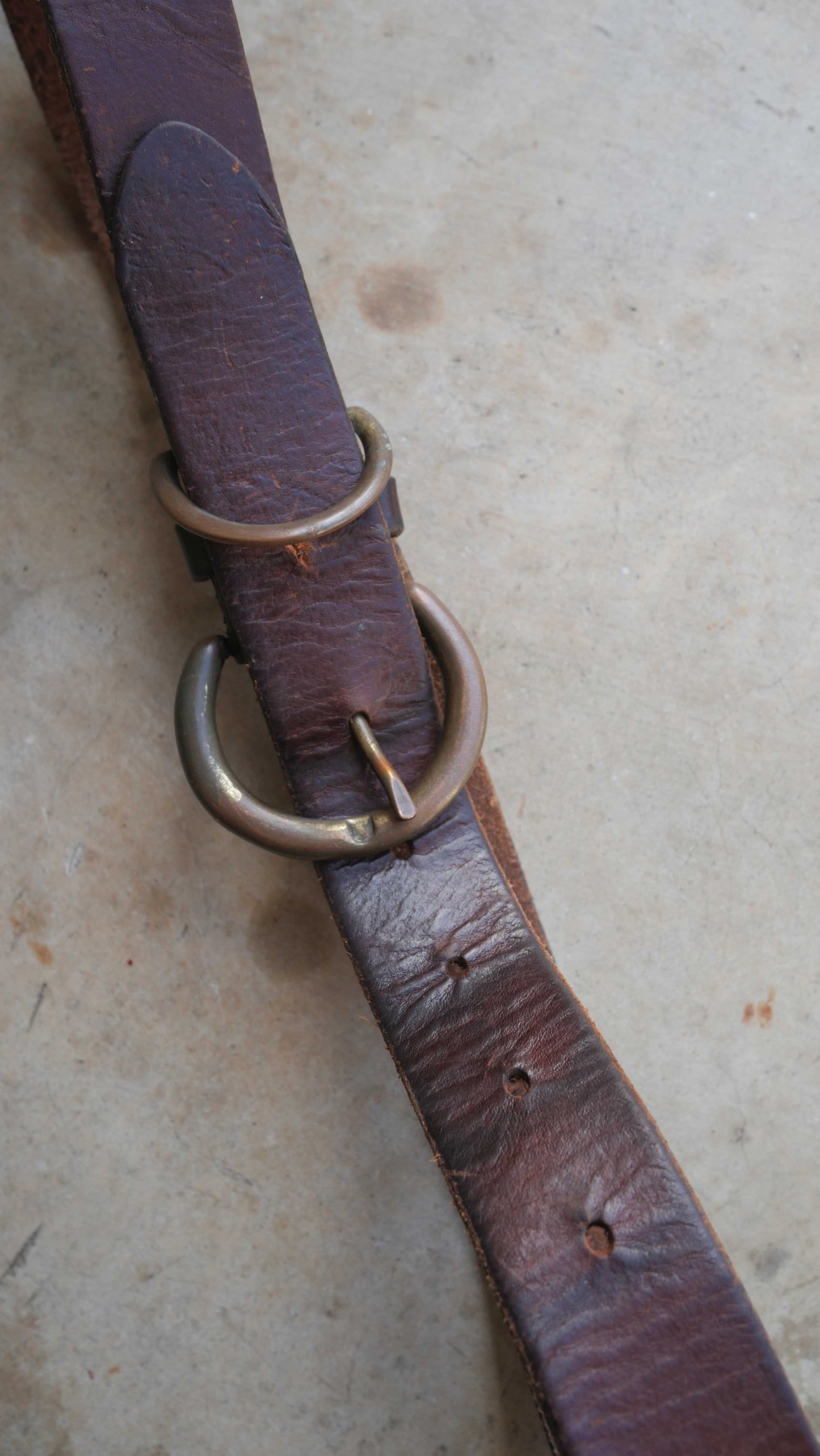 1980s Leather Belt | 28