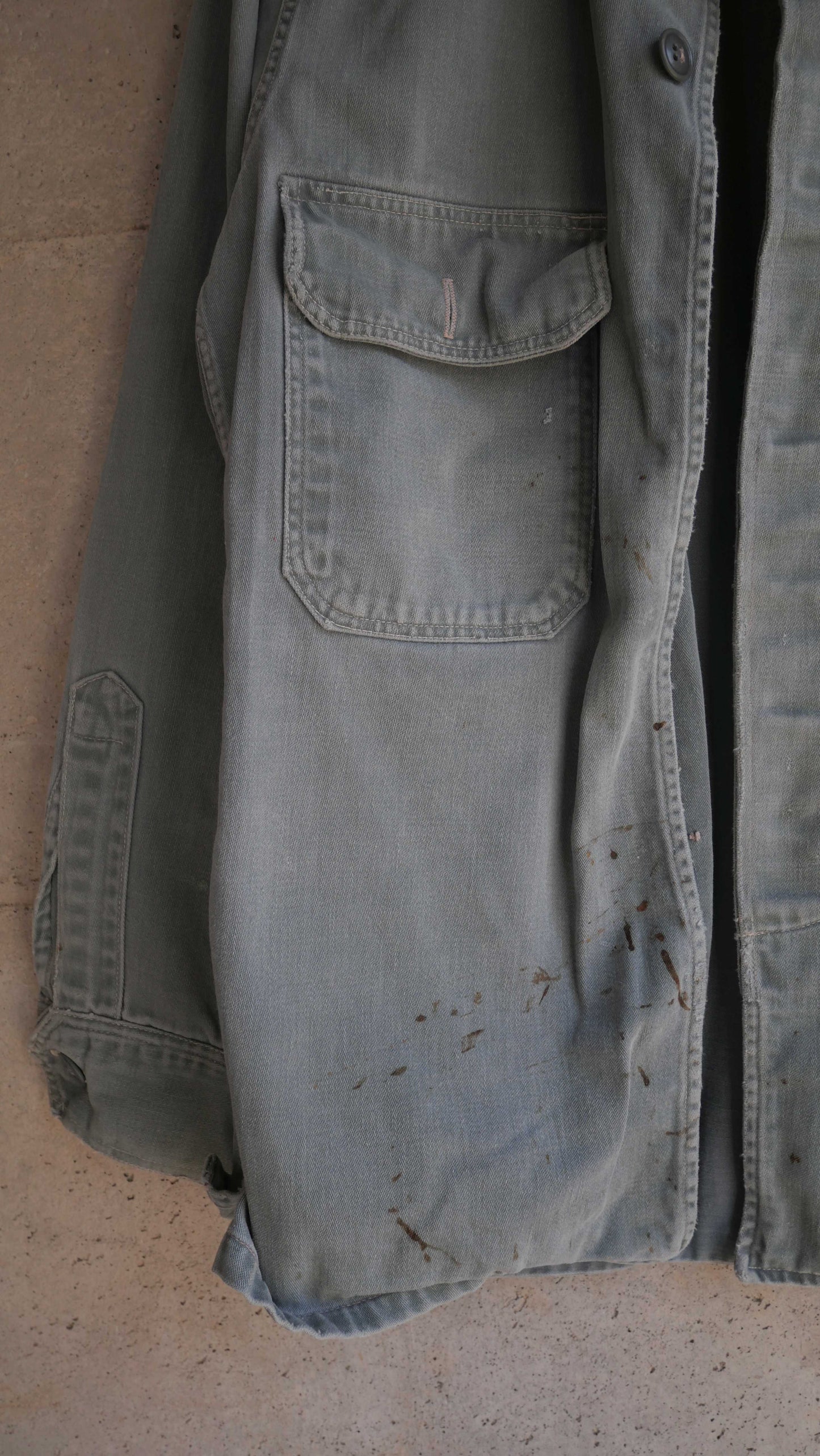 1960s Faded Military Shirt | M