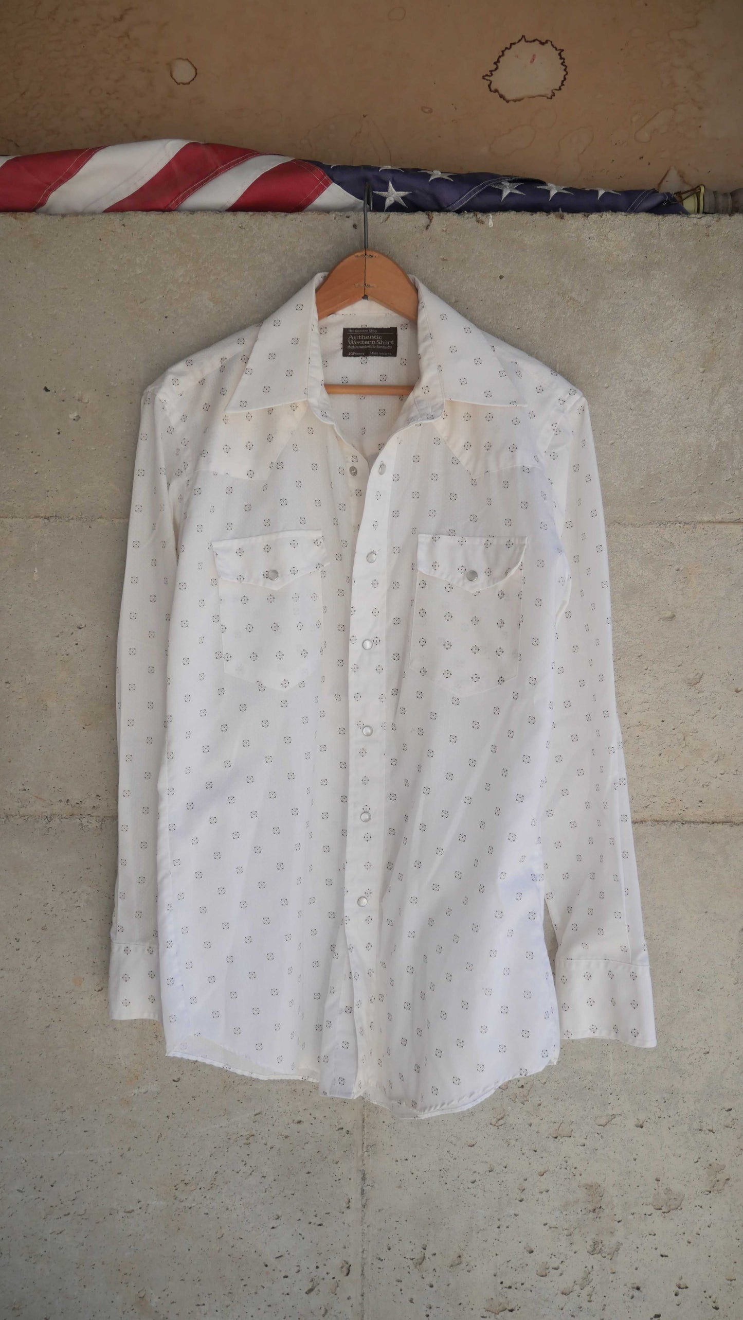 1970s Pearl Snap Shirt | M