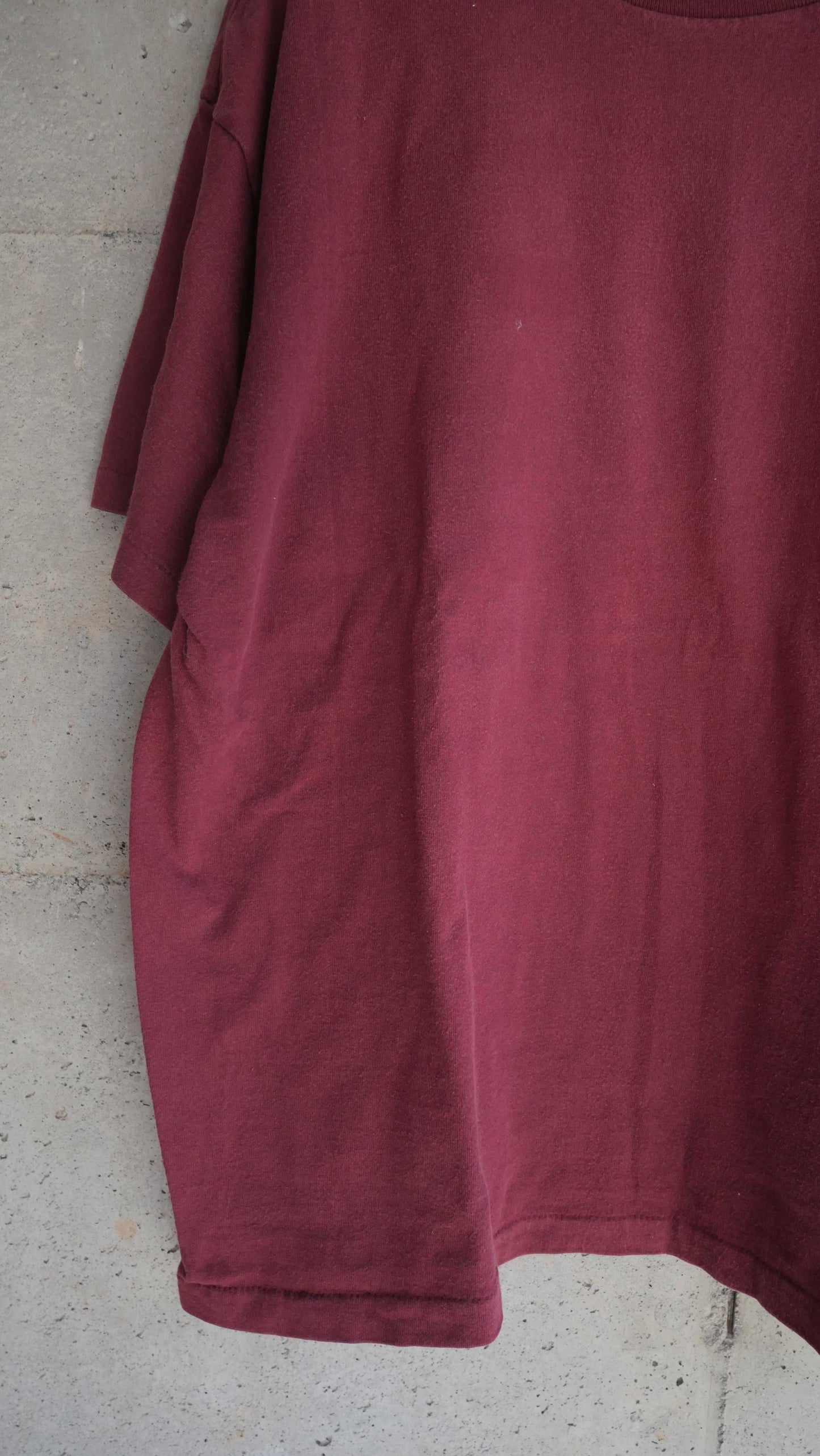 1990s Boxy Blank Tee | L