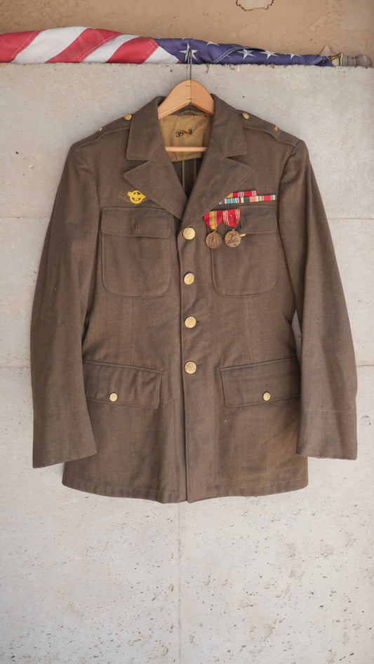 1960s Wool Military Jacket | S