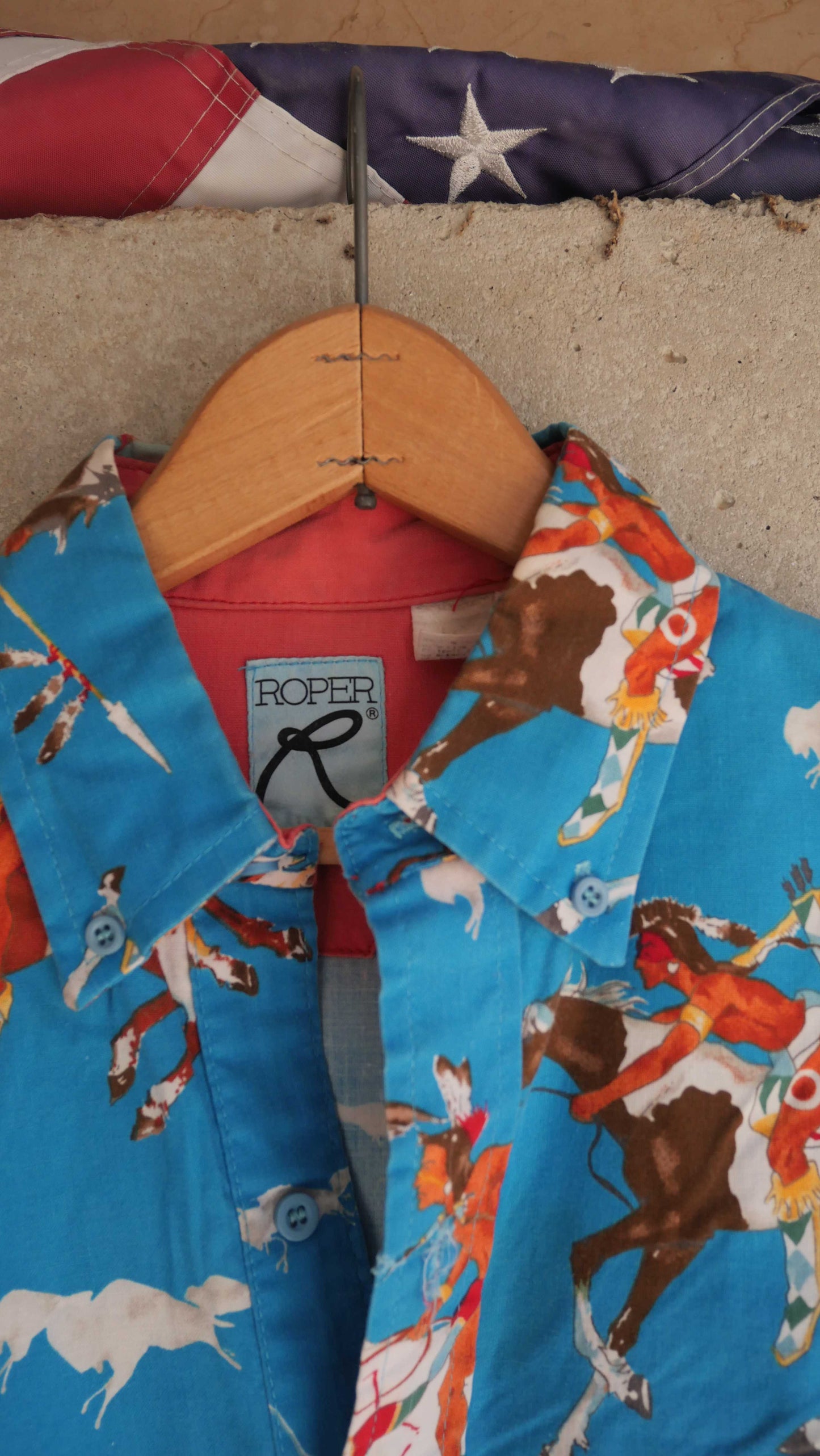 1980s Western Button Up | L