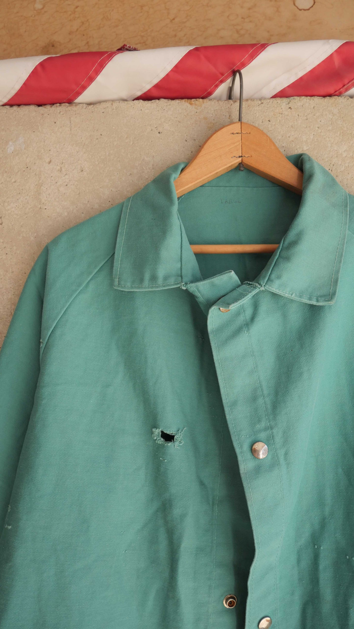 1970s Teal Work Jacket | L