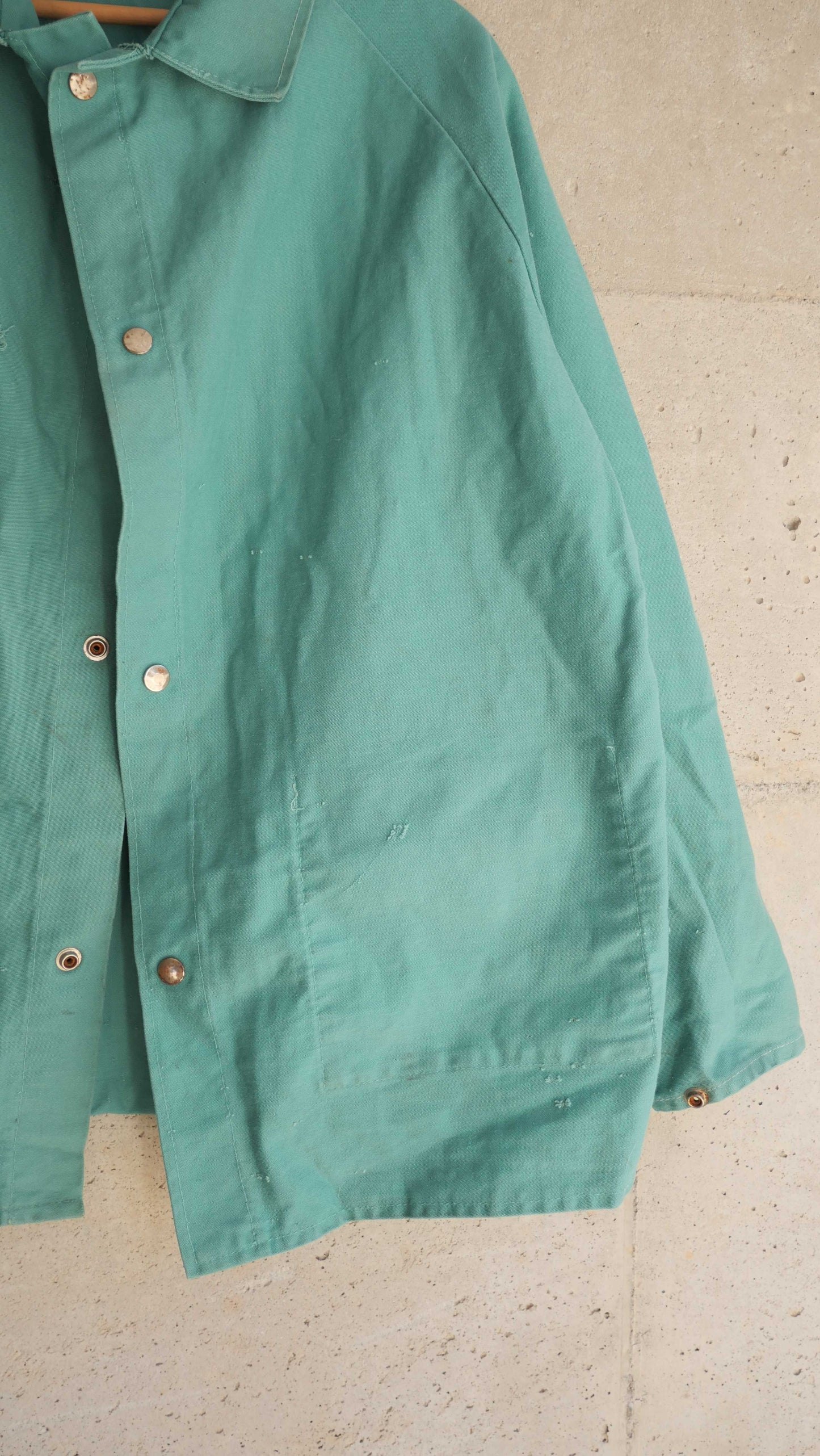 1970s Teal Work Jacket | L