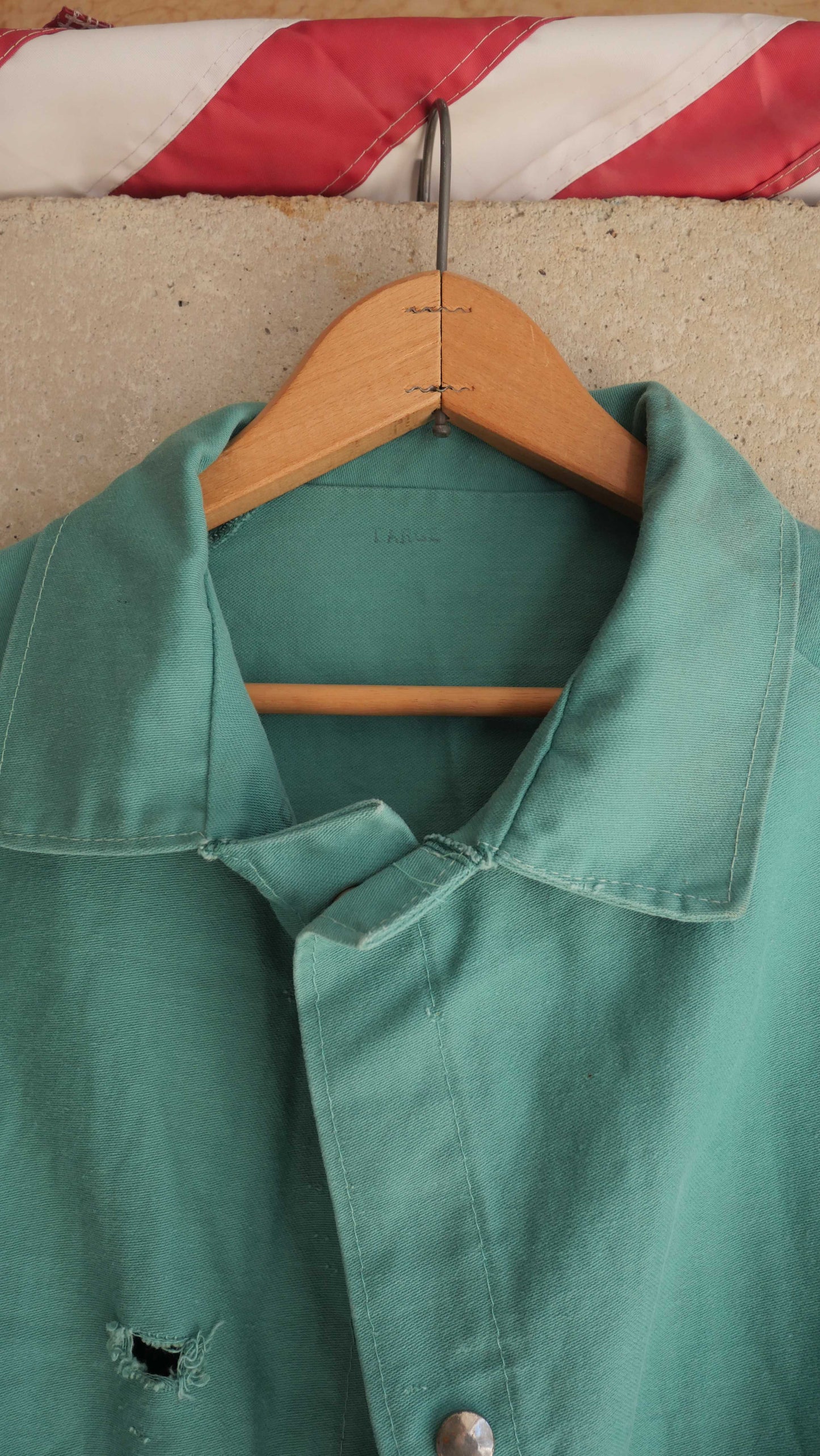 1970s Teal Work Jacket | L