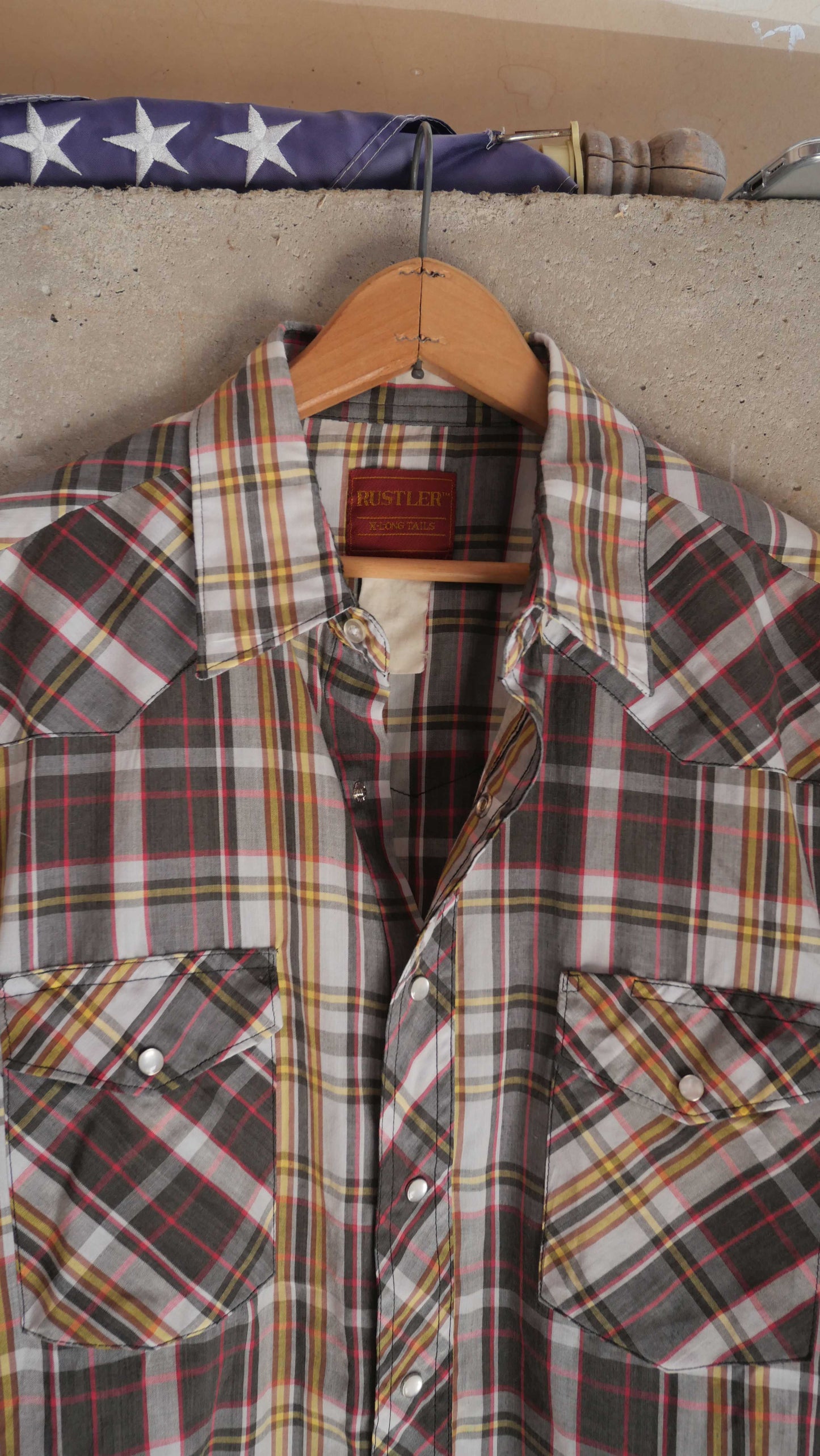 1980s Rustler Pearl Snap | L