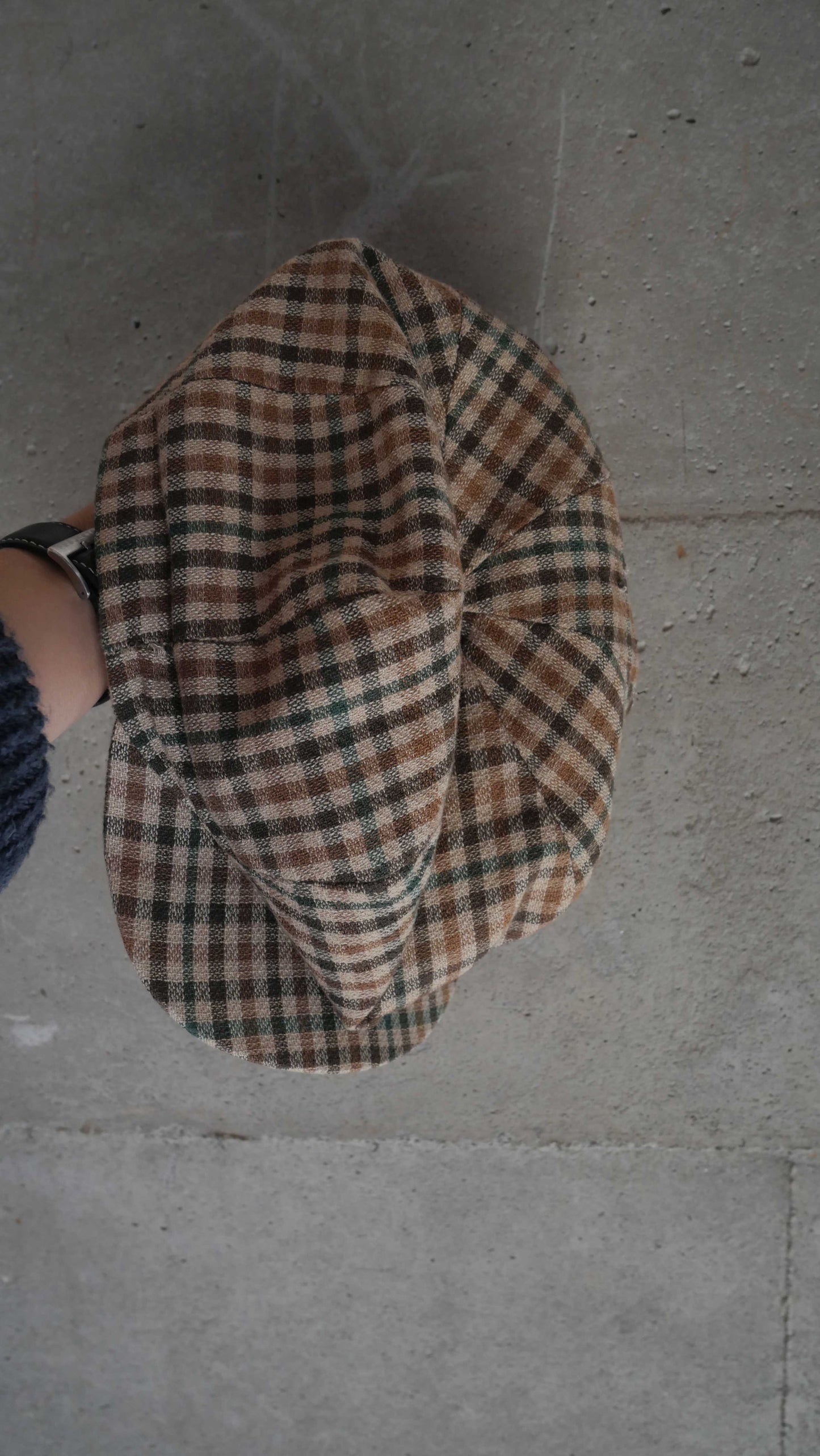 1970s Paper Boy Hat | 7 1/4