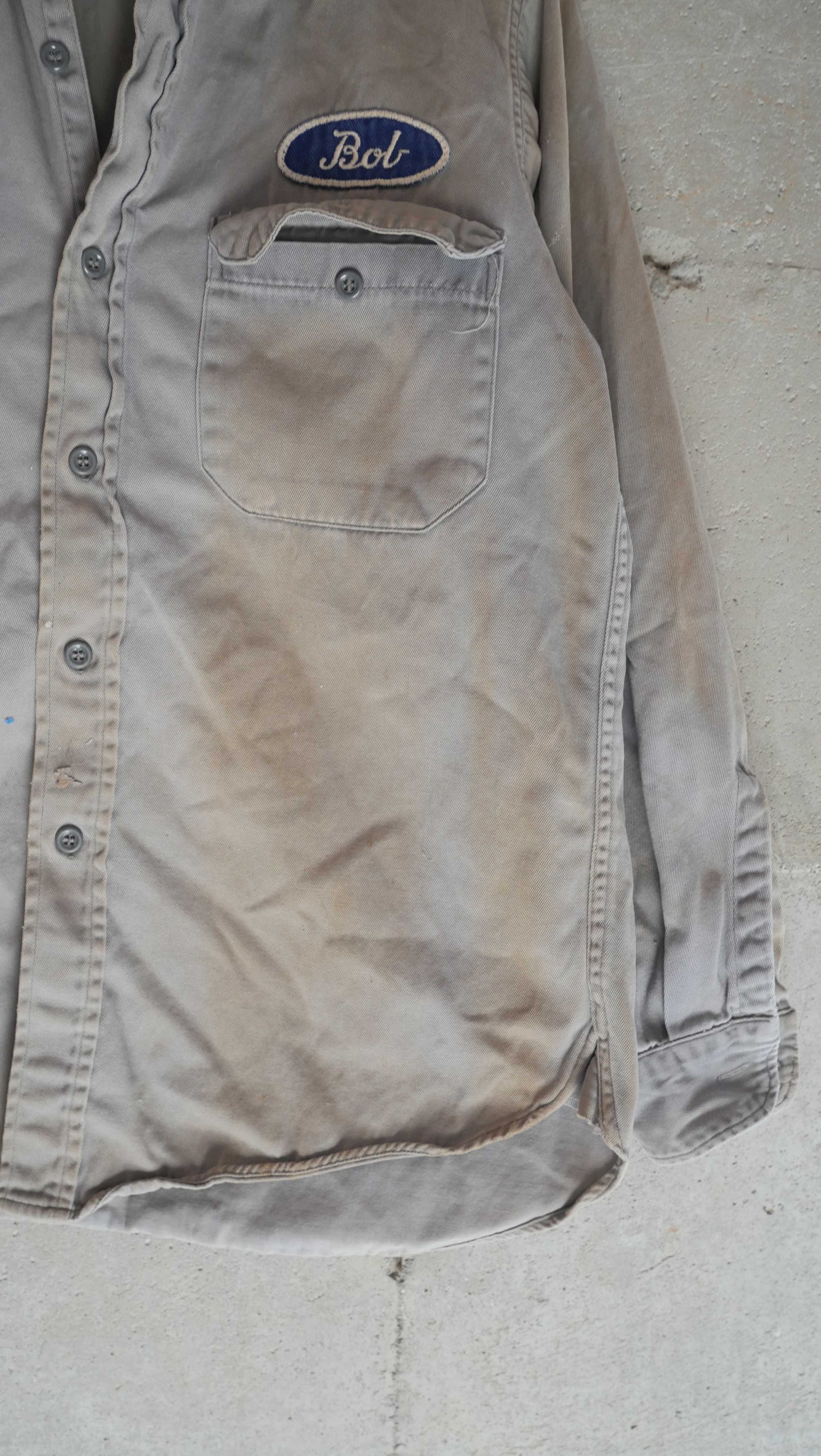 1960s Penneys "Bob" Work Shirt | M