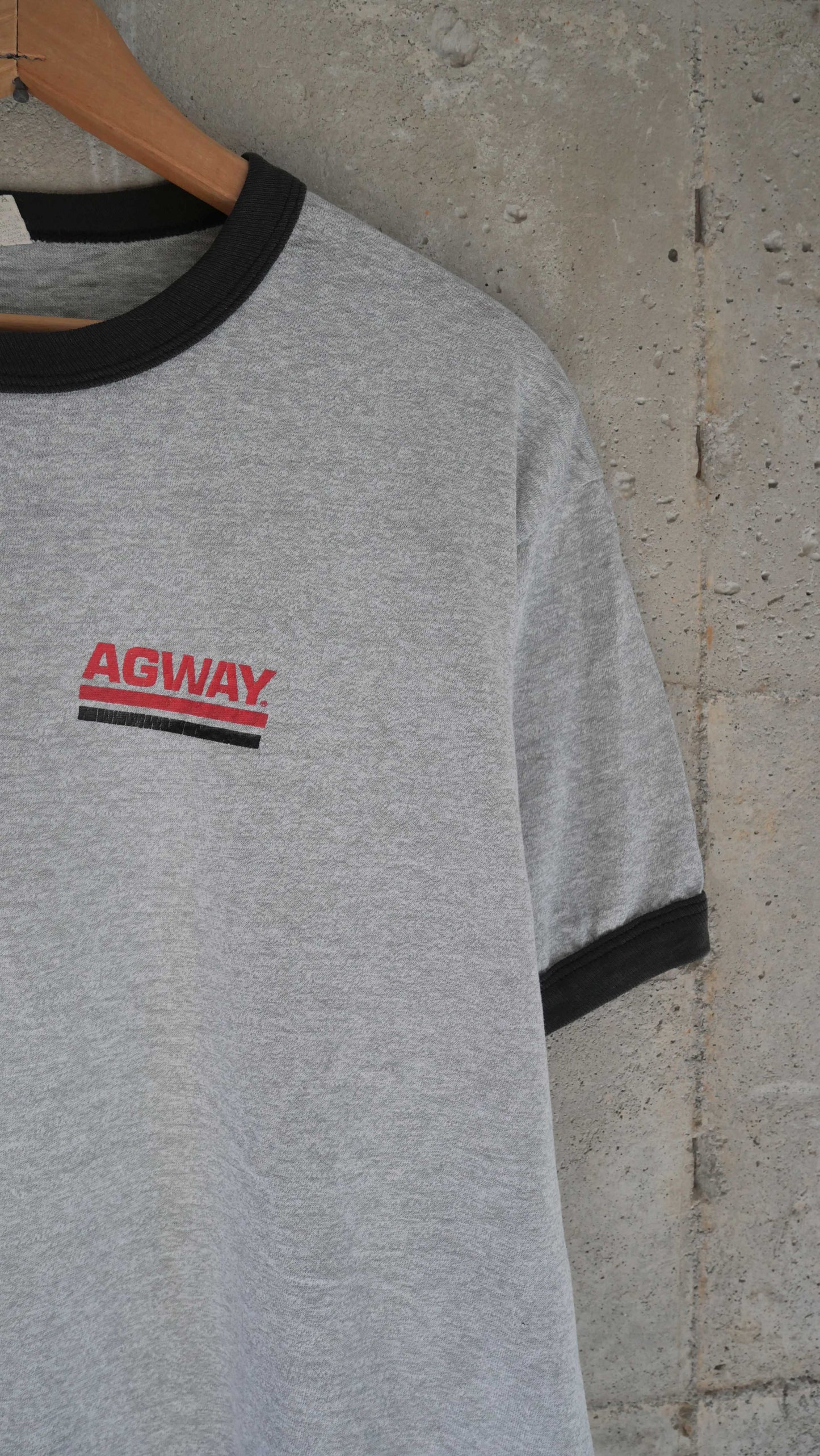 1980s Boxy Ringer Tee | L