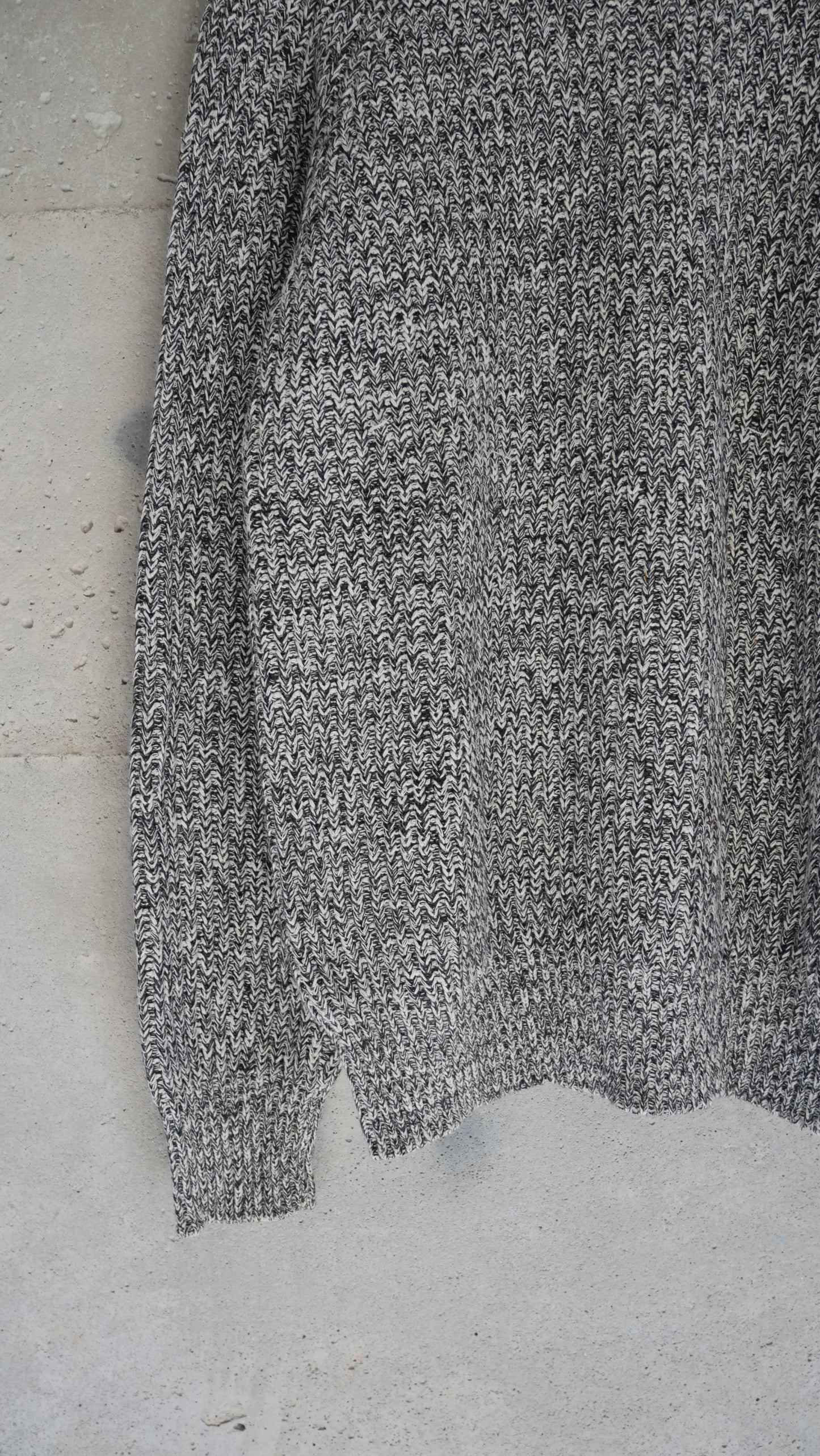 1990s Salt n Pepper Knit Sweater | M