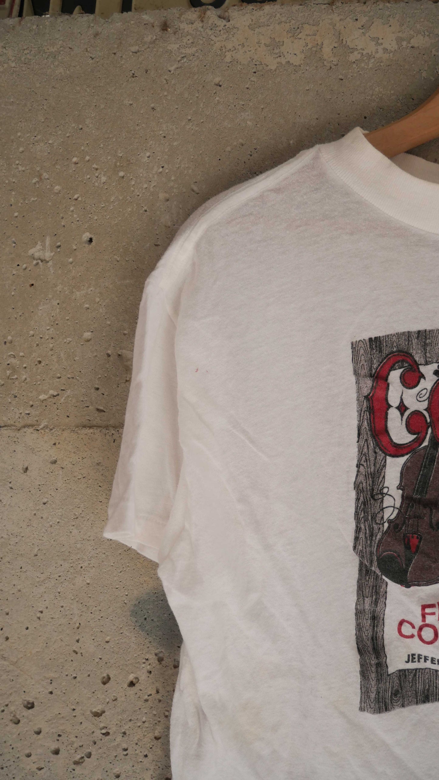 1970s Blue Grass Boxy Tee | M