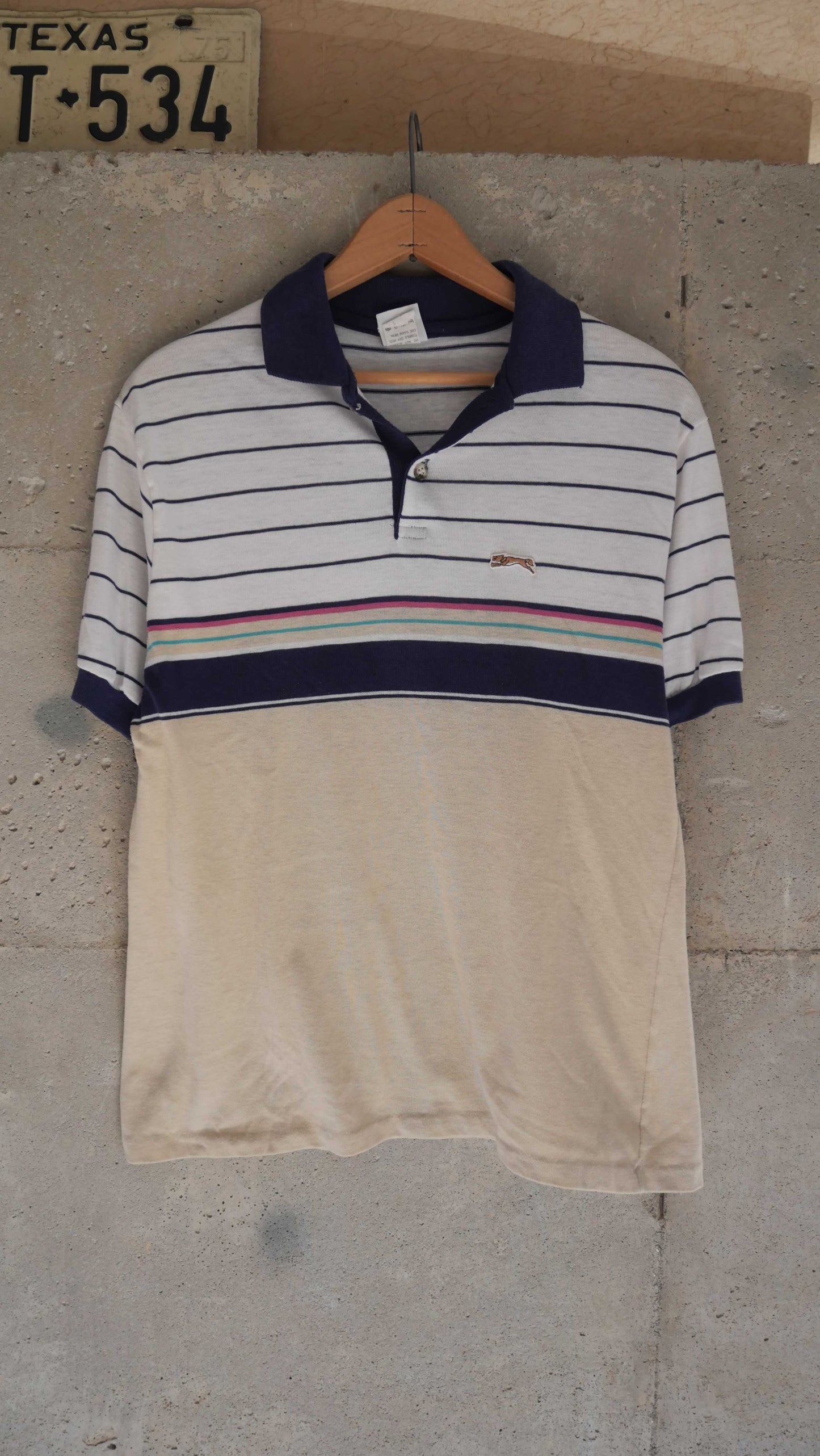 1980s Striped Shirt | M