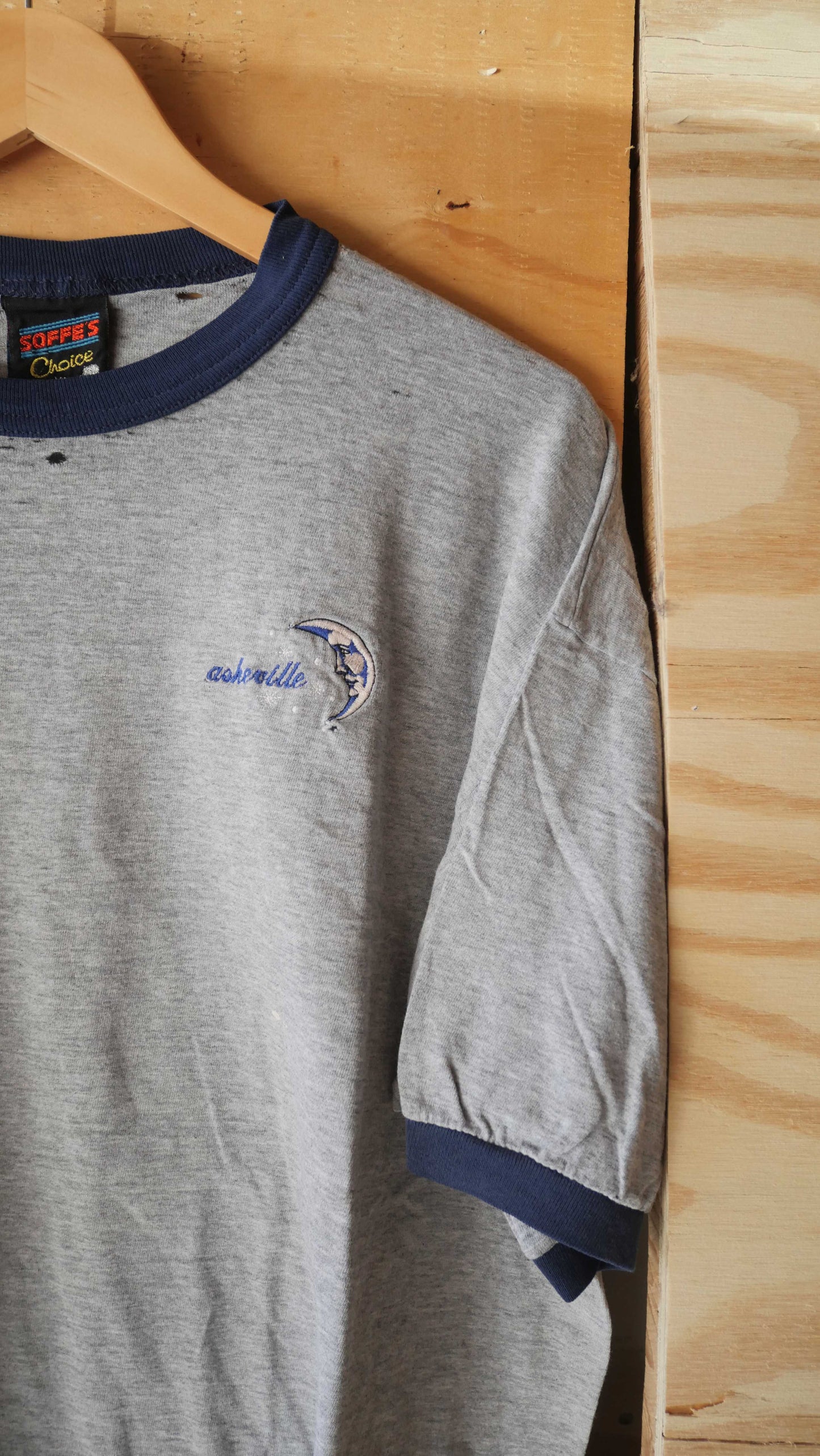 1990s Asheville Ringer Tee | L