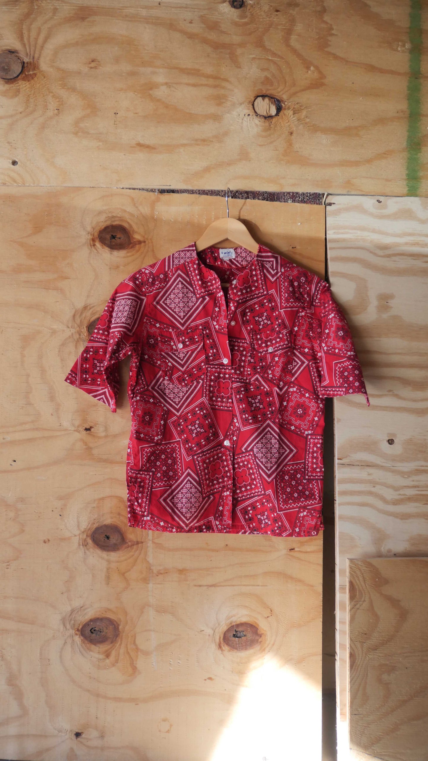 1960s Paisley Shirt | M