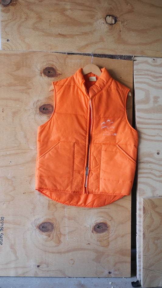 1970s Clemson Puffer Vest | M