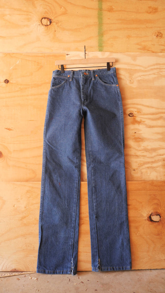 1990s Indigo Wrangler Denim | 28