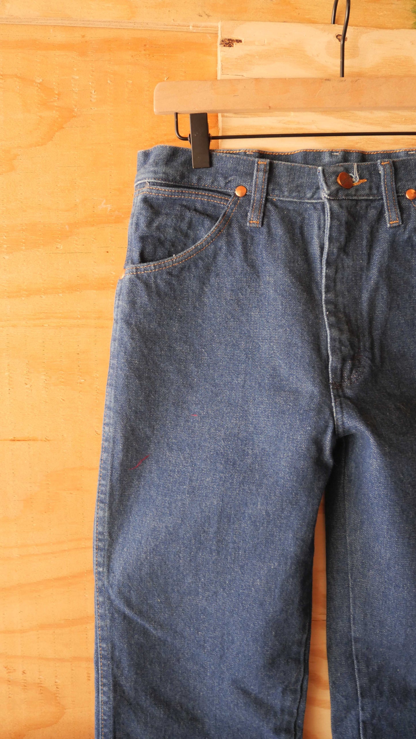 1990s Indigo Wrangler Denim | 28