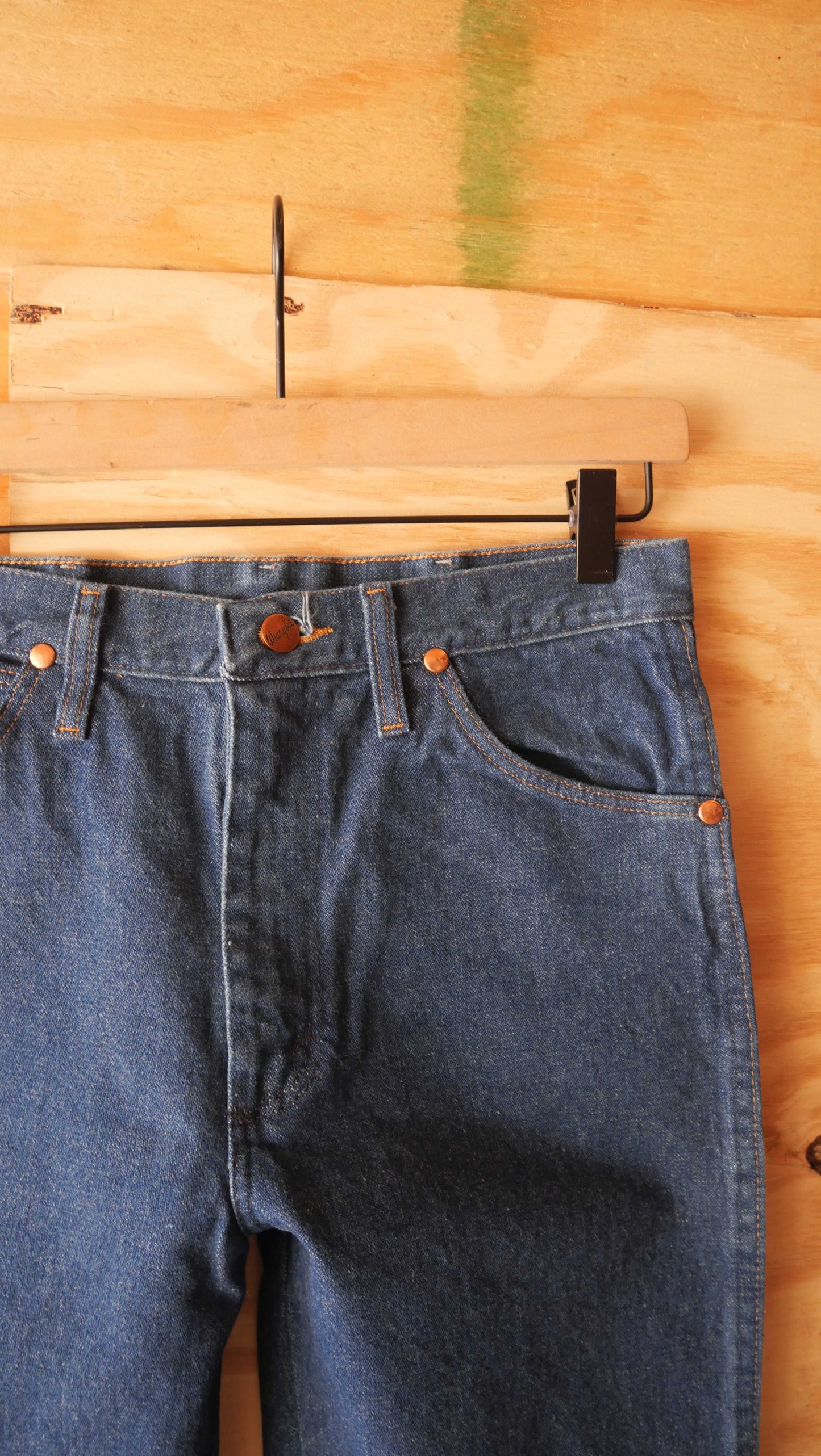 1990s Indigo Wrangler Denim | 28
