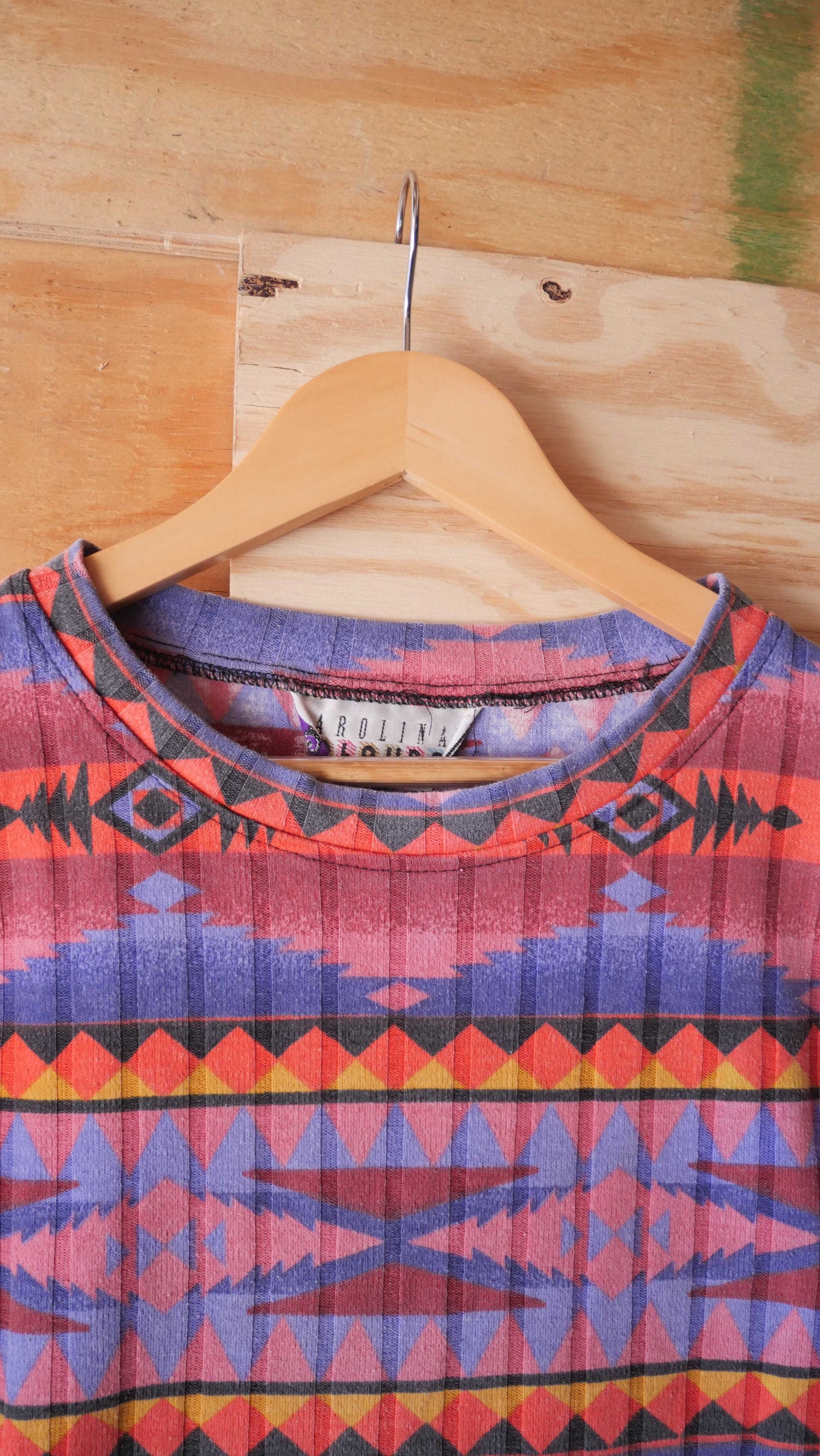 1980s Aztec Long Sleeve | L