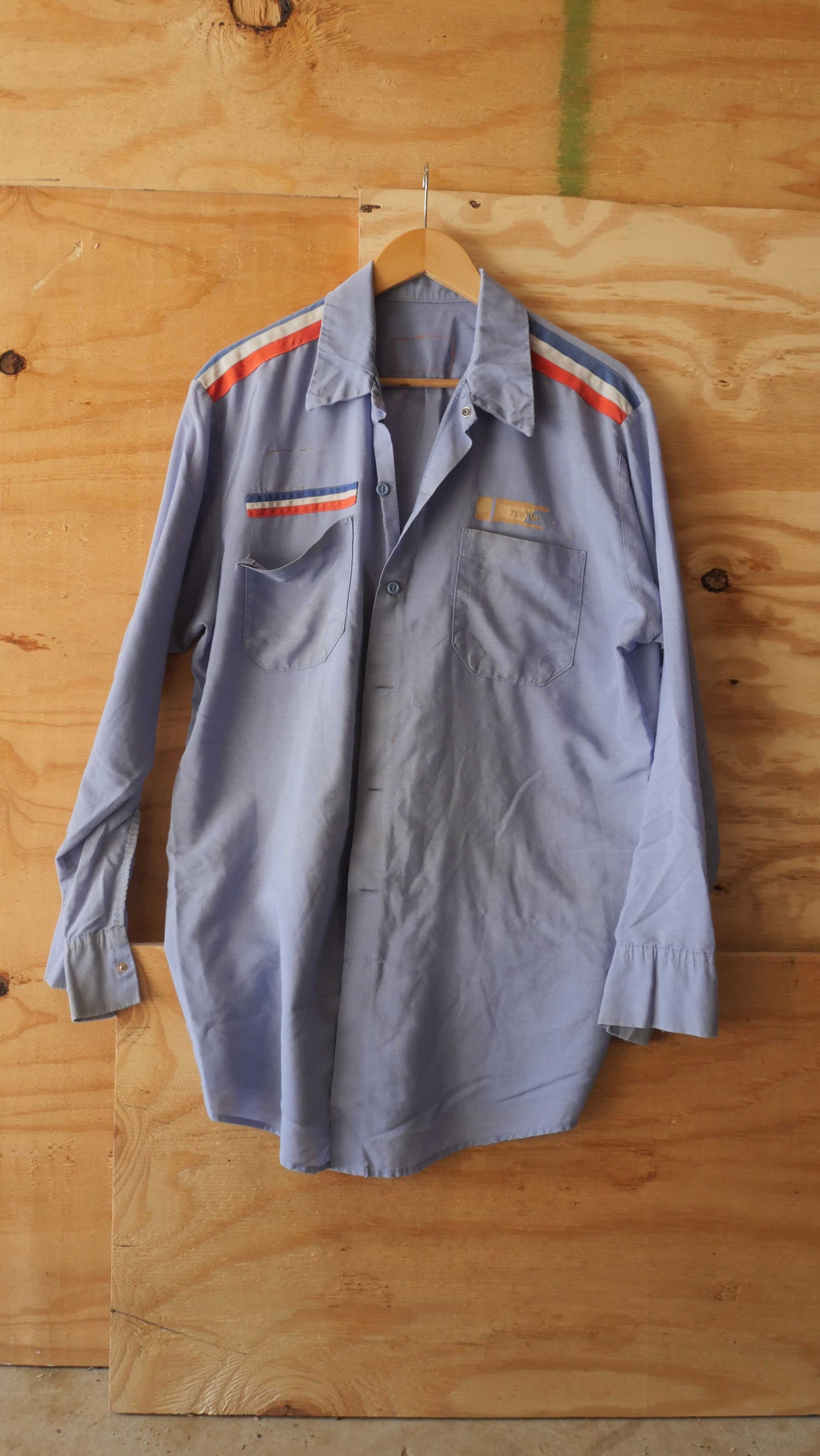 1970s Gas Station Shirt | L