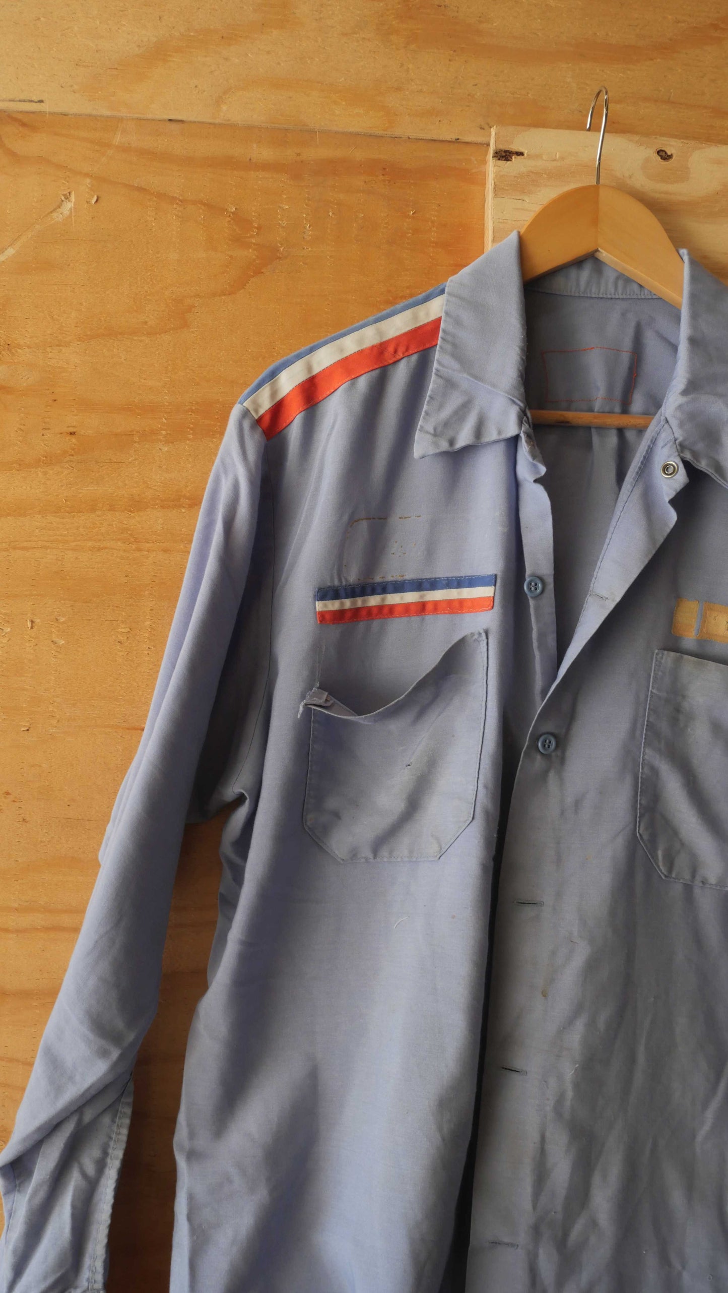 1970s Gas Station Shirt | L